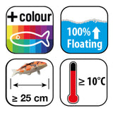 Ubbink Nourriture pour poissons Heiko Koi Colour Menu 6 mm 3 L