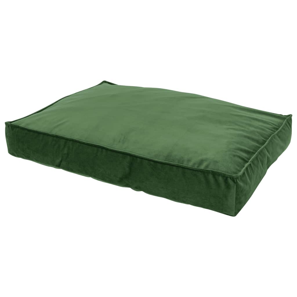 Madison Coussin pour chiens Velvet 120x90x15 cm Vert