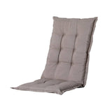 Madison Coussin de chaise à haut dossier Basic 123x50 cm taupe