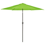 Madison Parasol de jardin Tenerife 300 cm rond vert pomme