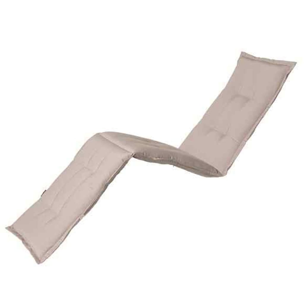 Madison Coussin de chaise longue Panama 200x60 cm Beige clair