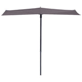 Madison Parasol de balcon Sun Wave 270 x 150 cm Taupe PAC3P015