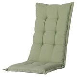 Madison Coussin de chaise à dossier bas Panama 105x50 cm Vert sauge