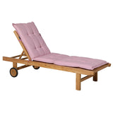 Madison Panama Lounger Cushion 200x60 cm Pale Pink