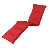 Madison Coussin de chaise longue Panama 200x60 cm Rouge brique