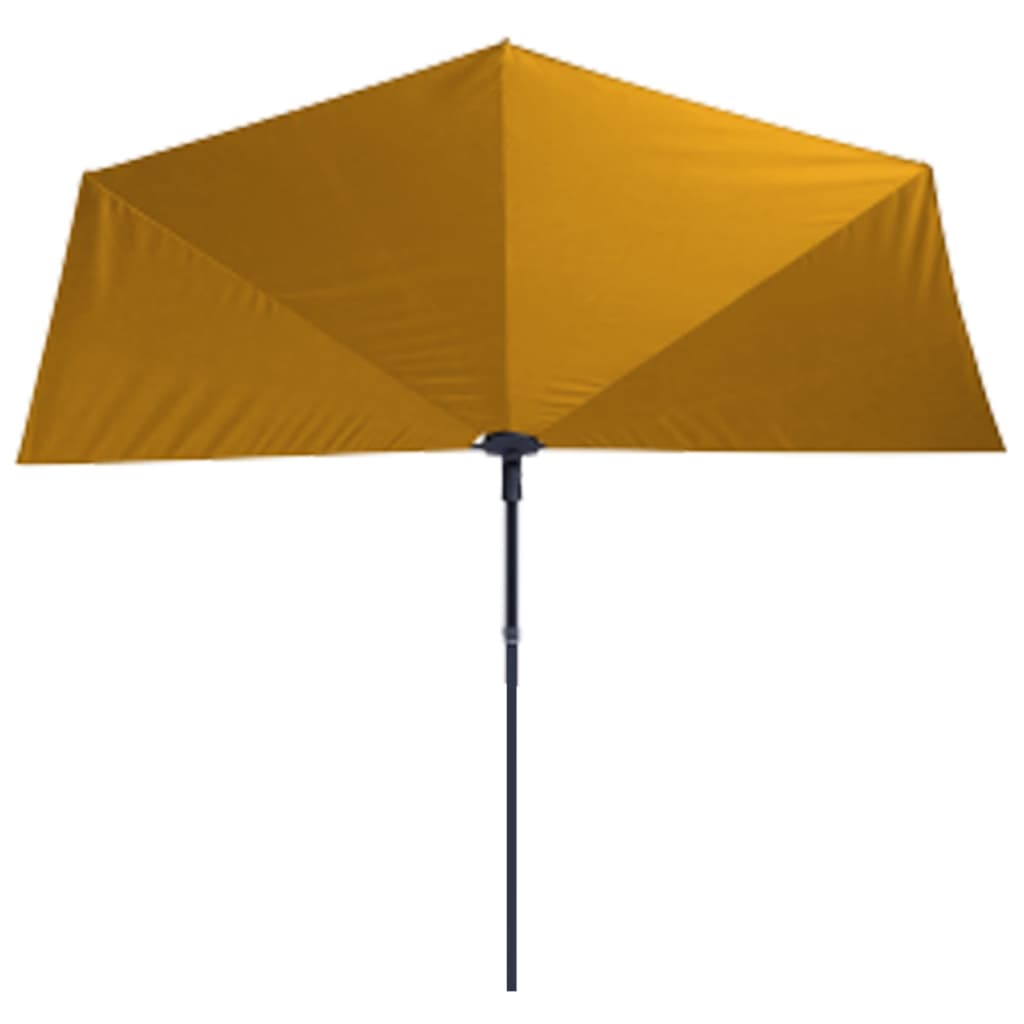 Madison Parasol de balcon Sun Wave 270x150 cm Jaune doré