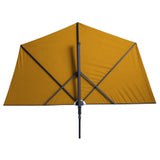 Madison Parasol de balcon Sun Wave 270x150 cm Jaune doré