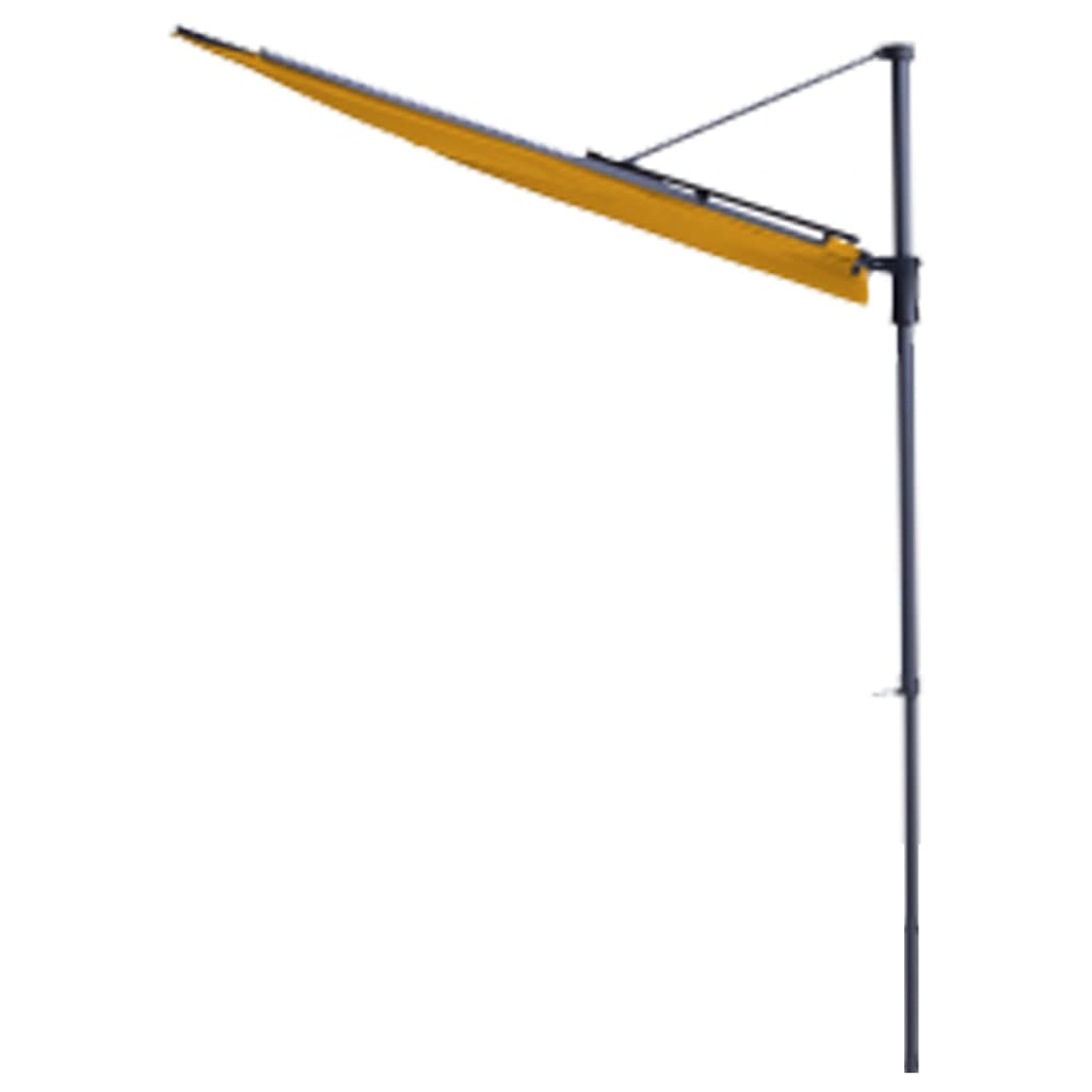 Madison Parasol de balcon Sun Wave 270x150 cm Jaune doré