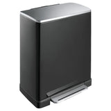 EKO E-Cube 50 L Pedal Bin Matt Black