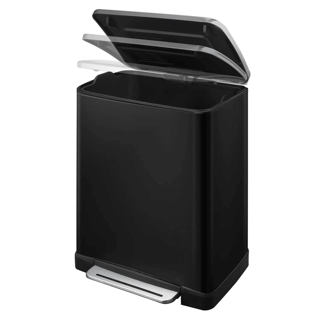 EKO E-Cube 50 L Pedal Bin Matt Black