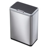 EKO Mirage 2x20 L Sensor Bin Matt Silver