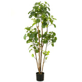 Emerald Arbre de Polyscias artificiel en pot 160 cm