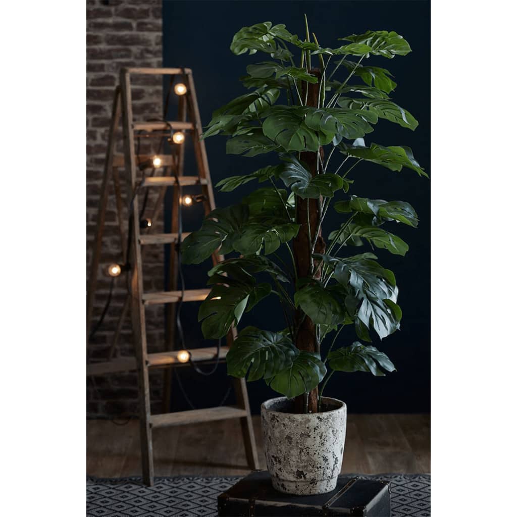 Emerald Monstera artificiel sur poteau 150 cm