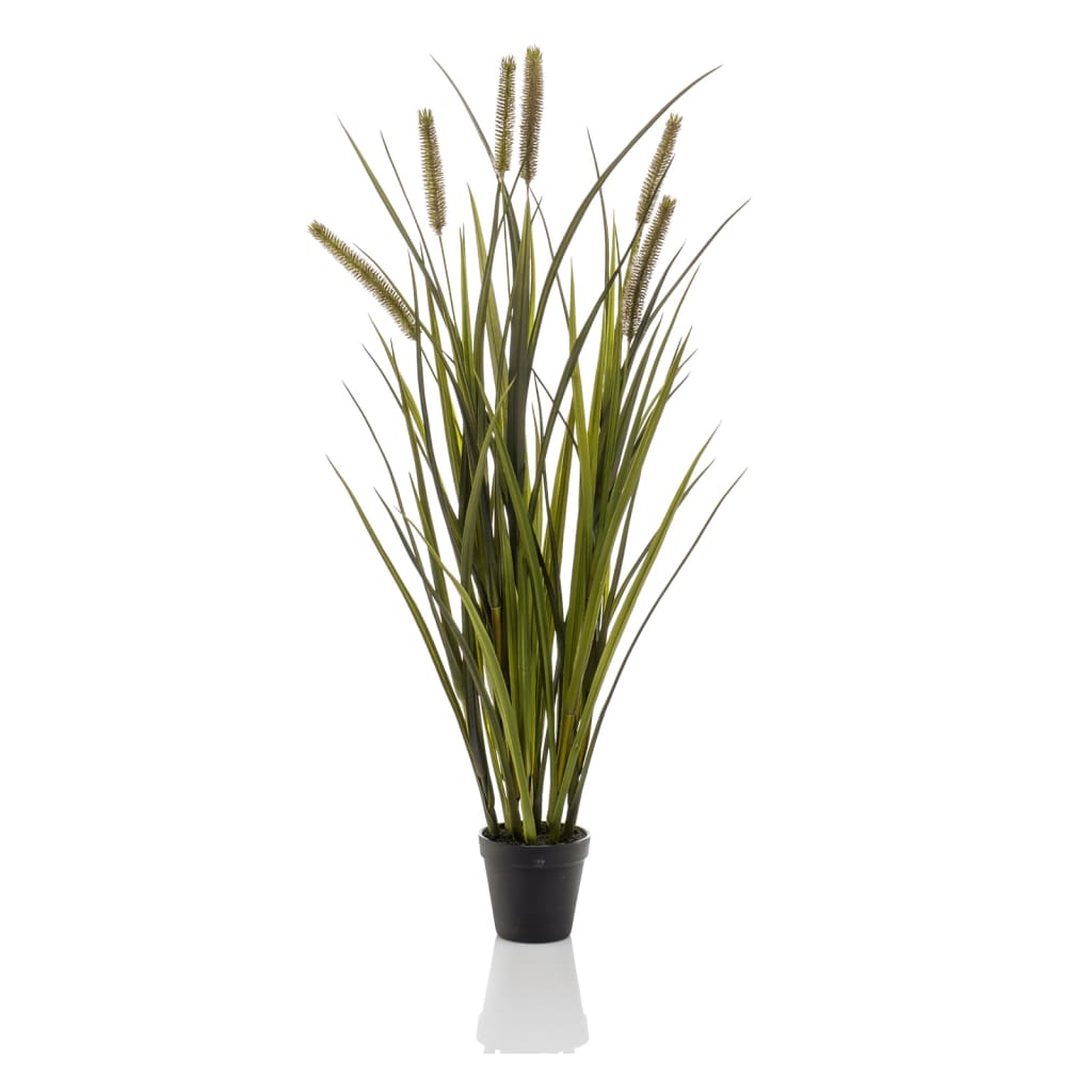 Emerald Herbe de quenouilles artificielle 85 cm en pot