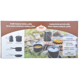 Esschert Design Vierteiliges Outdoor-Kochutensilien-Set, Schwarz