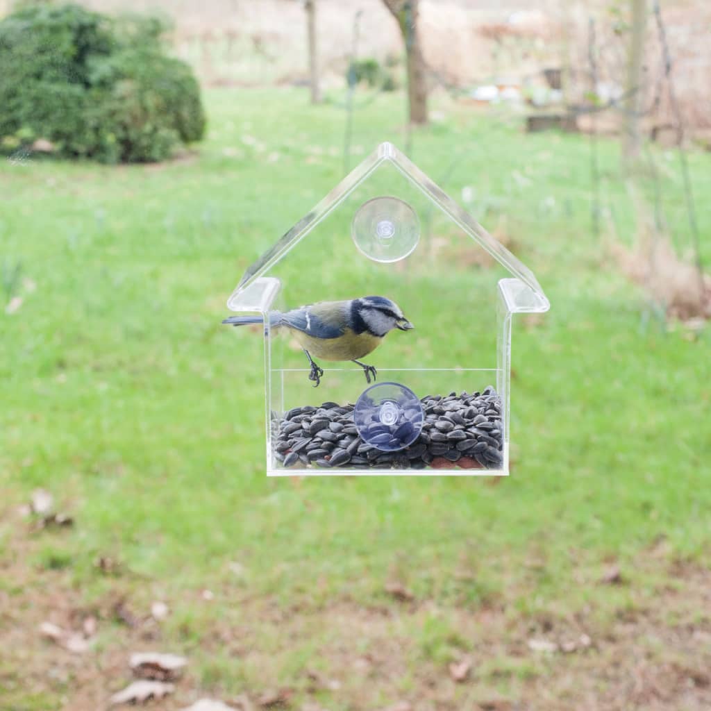 Esschert Design Window Feeder Acrylic 15x10x15.3 cm FB370