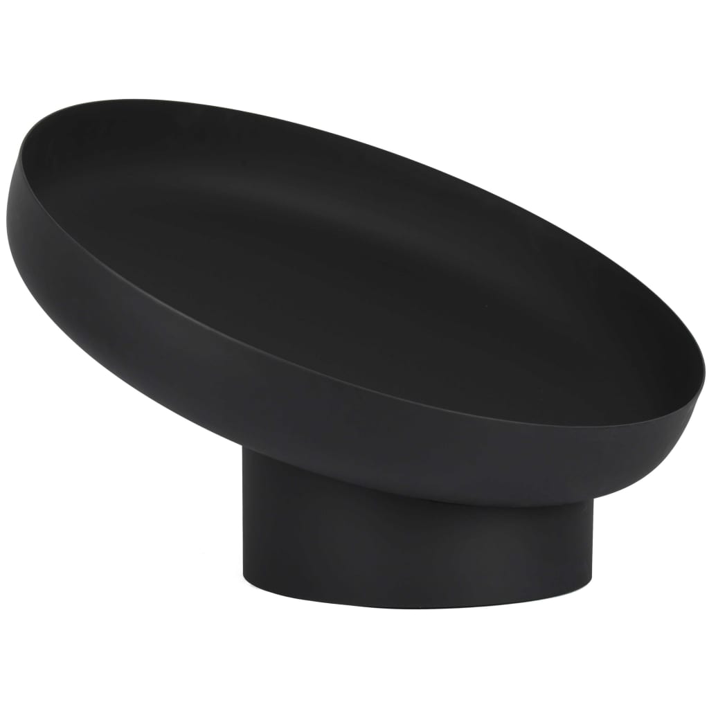 Esschert Design Vasque à feu inclinée Noir Acier FF402