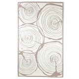 Esschert Design Outdoor rug 240x150 cm Ascending rings