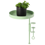 Esschert Design Plateau pour plantes avec pince Rond Vert M