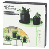 Esschert Design Plateau pour plantes avec pince rond vert L