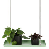 Esschert Design Hanging Plant Tray Rectangular Green S