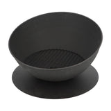 Esschert Design Bol de feu incliné sur disque Noir