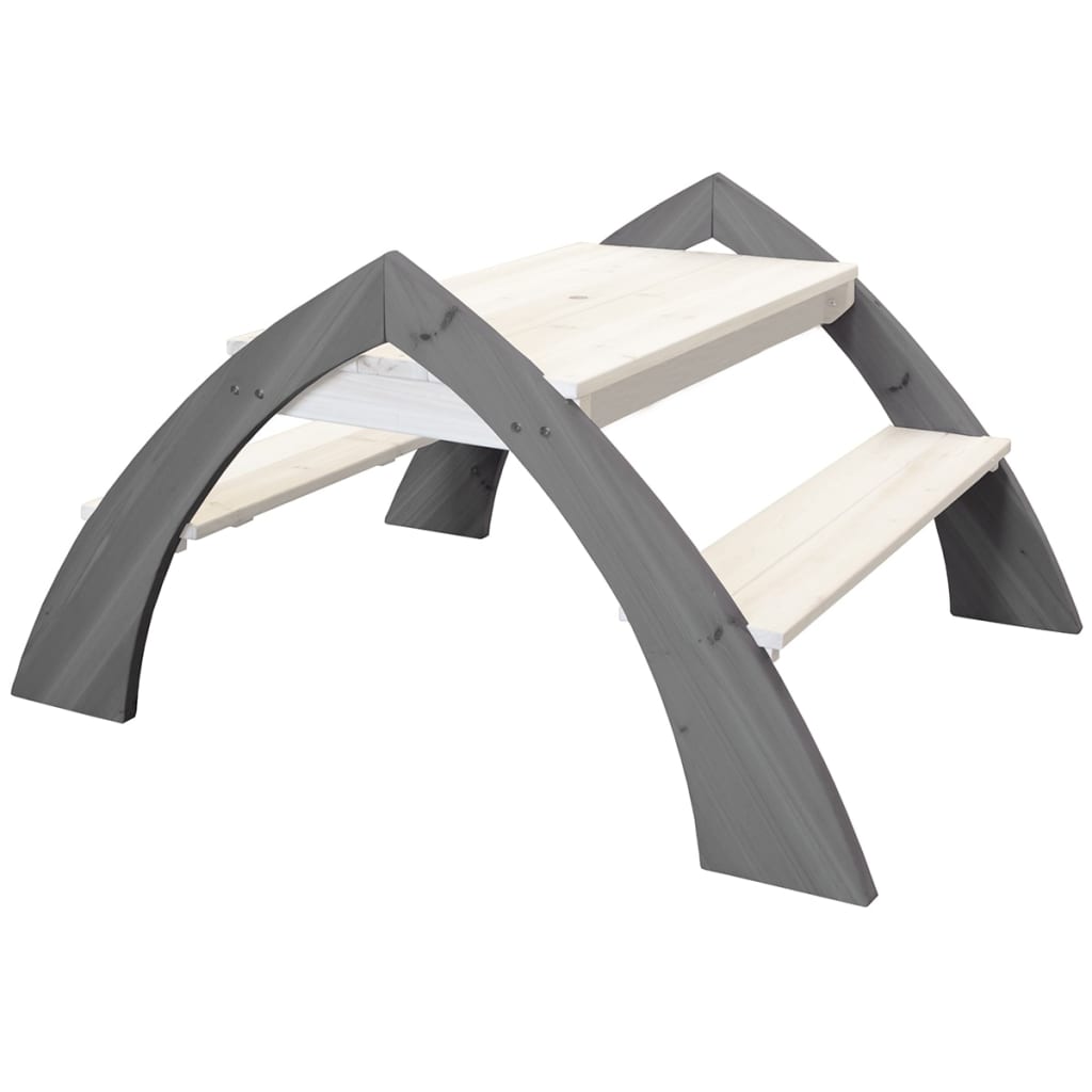 AXI Delta Children's Picnic Table Grey and White A031.023.00