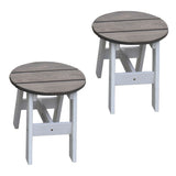 AXI Ensemble de table de pique-nique enfants 3 pcs Gris et blanc