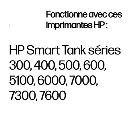 HP 31 Bouteille d'encre magenta authentique 70 mL (1VU27AE) pour HP Smart Tank 455/457/513/Plus 555/Plus 559/Plus 570/Plus 655