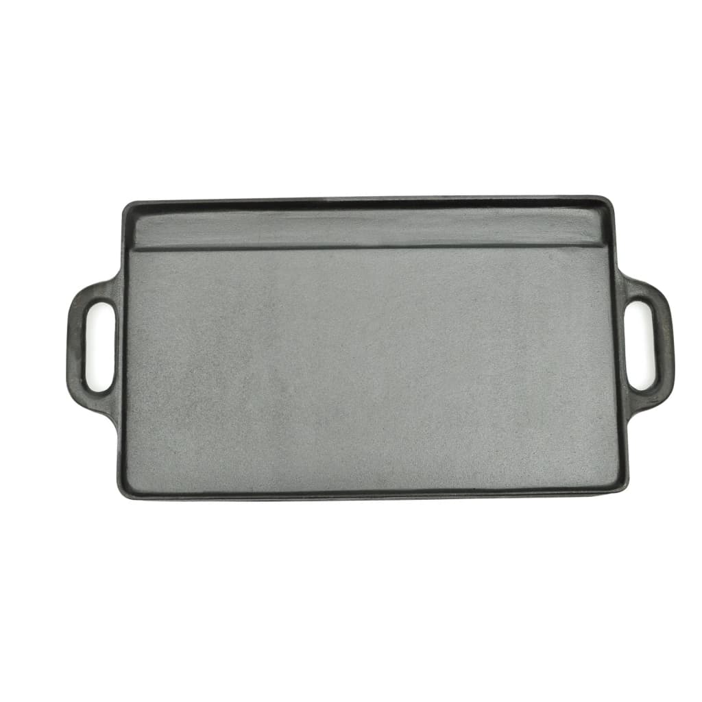 Wende-Grillschale aus Gusseisen 50x23 cm