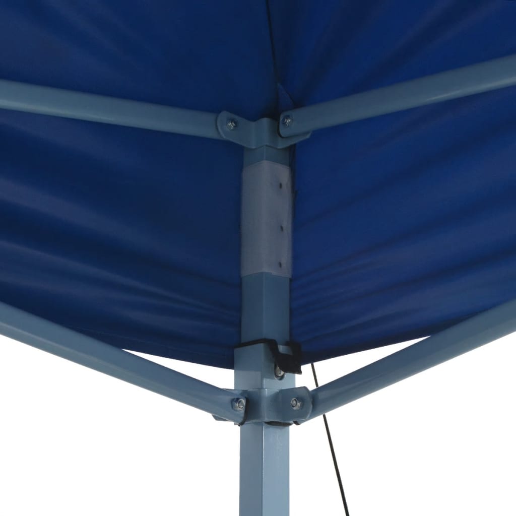 Tente pliable 3 x 6 m Bleu