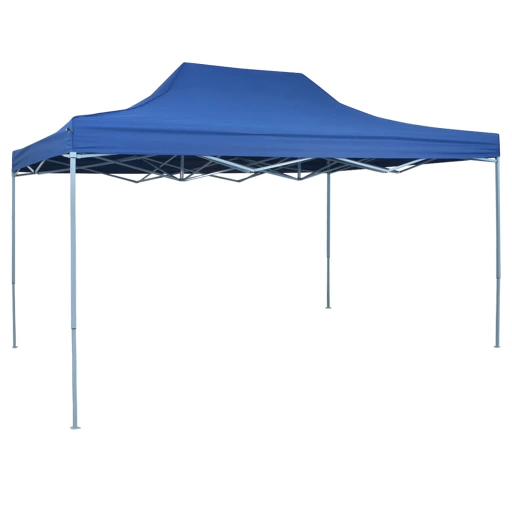 Folding tent 3 x 4.5 m Blue