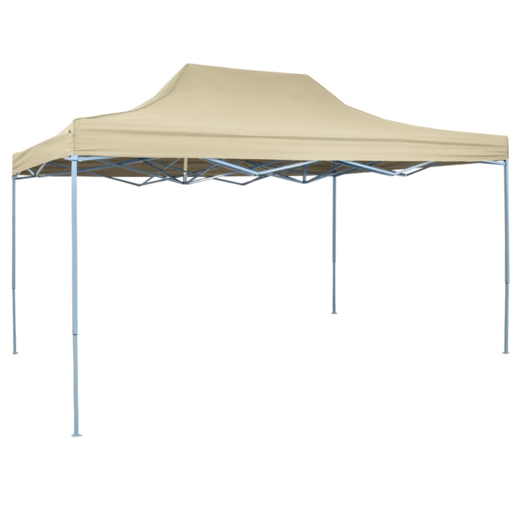 Folding tent 3 x 4.5 m Cream white