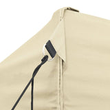 Folding tent 3 x 4.5 m Cream white