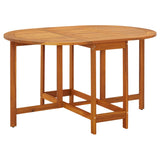 Table de jardin 130x90x72 cm Bois d'acacia massif