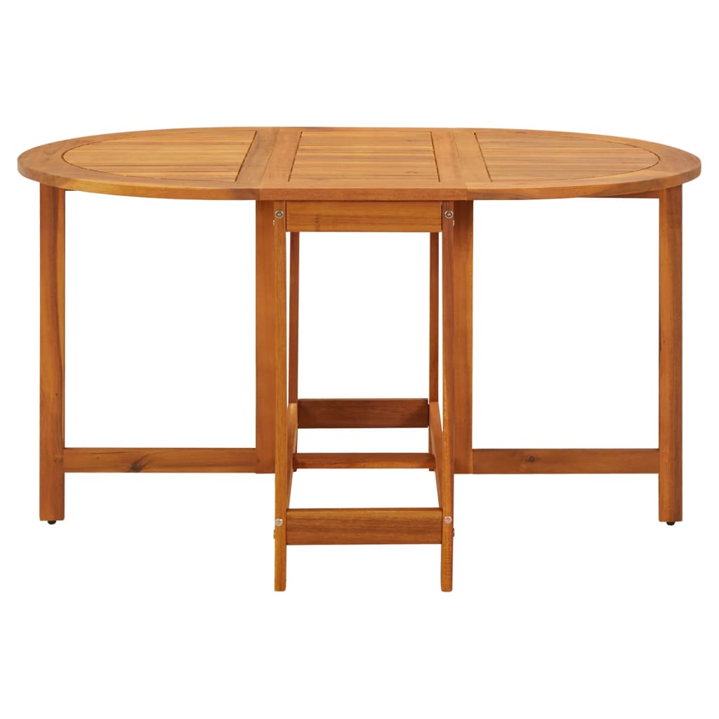 Table de jardin 130x90x72 cm Bois d'acacia massif