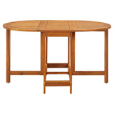 Table de jardin 130x90x72 cm Bois d'acacia massif