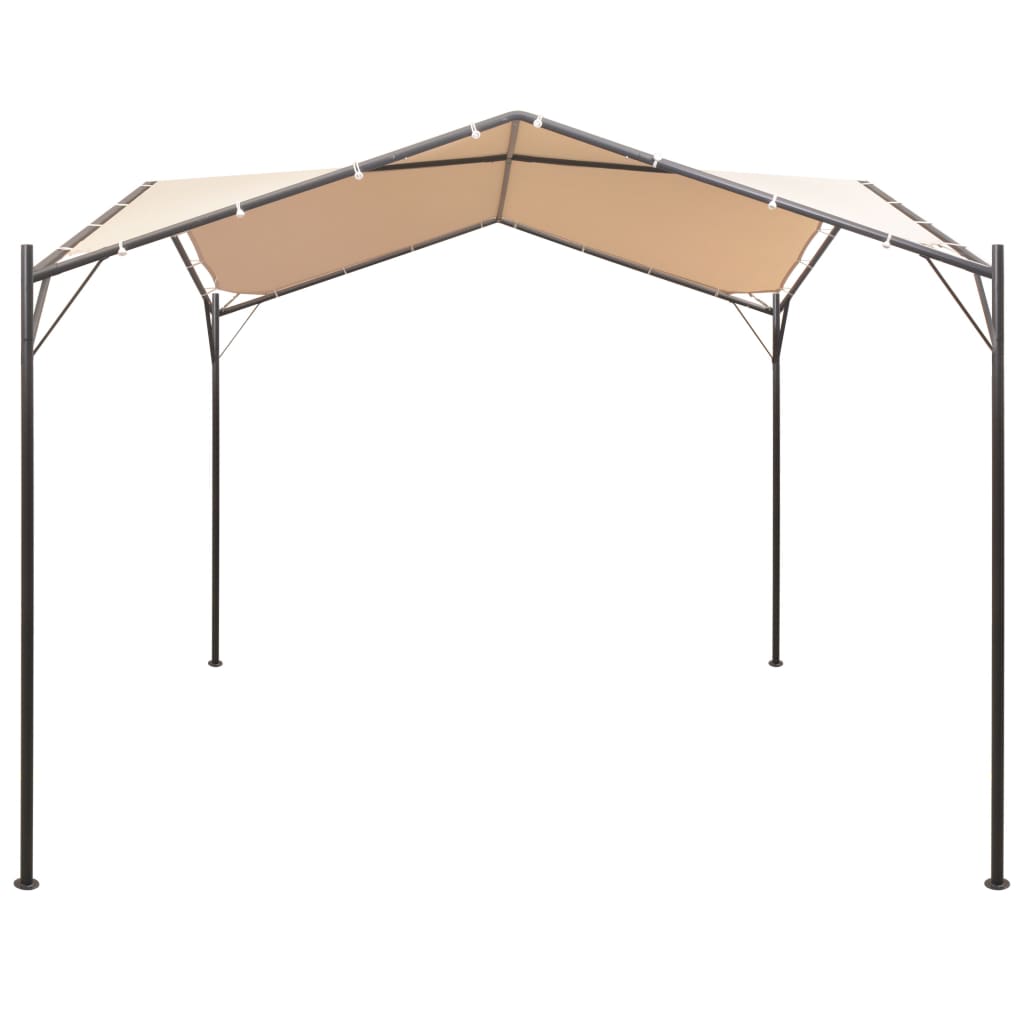 Chapiteau tente 4 x 4 m Beige Acier