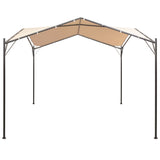 Chapiteau tente 4 x 4 m Beige Acier