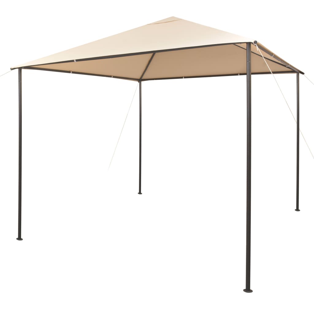 Chapiteau tente 3 x 3 m Beige Acier