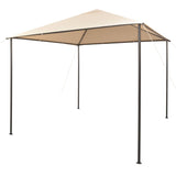 Chapiteau tente 3 x 3 m Beige Acier