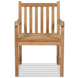 Chaises d'extérieur lot de 2 Bois de teck solide