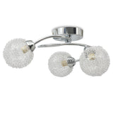 Ceiling light for 3 G9 120 W bulbs