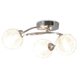 Ceiling light for 3 G9 120 W bulbs