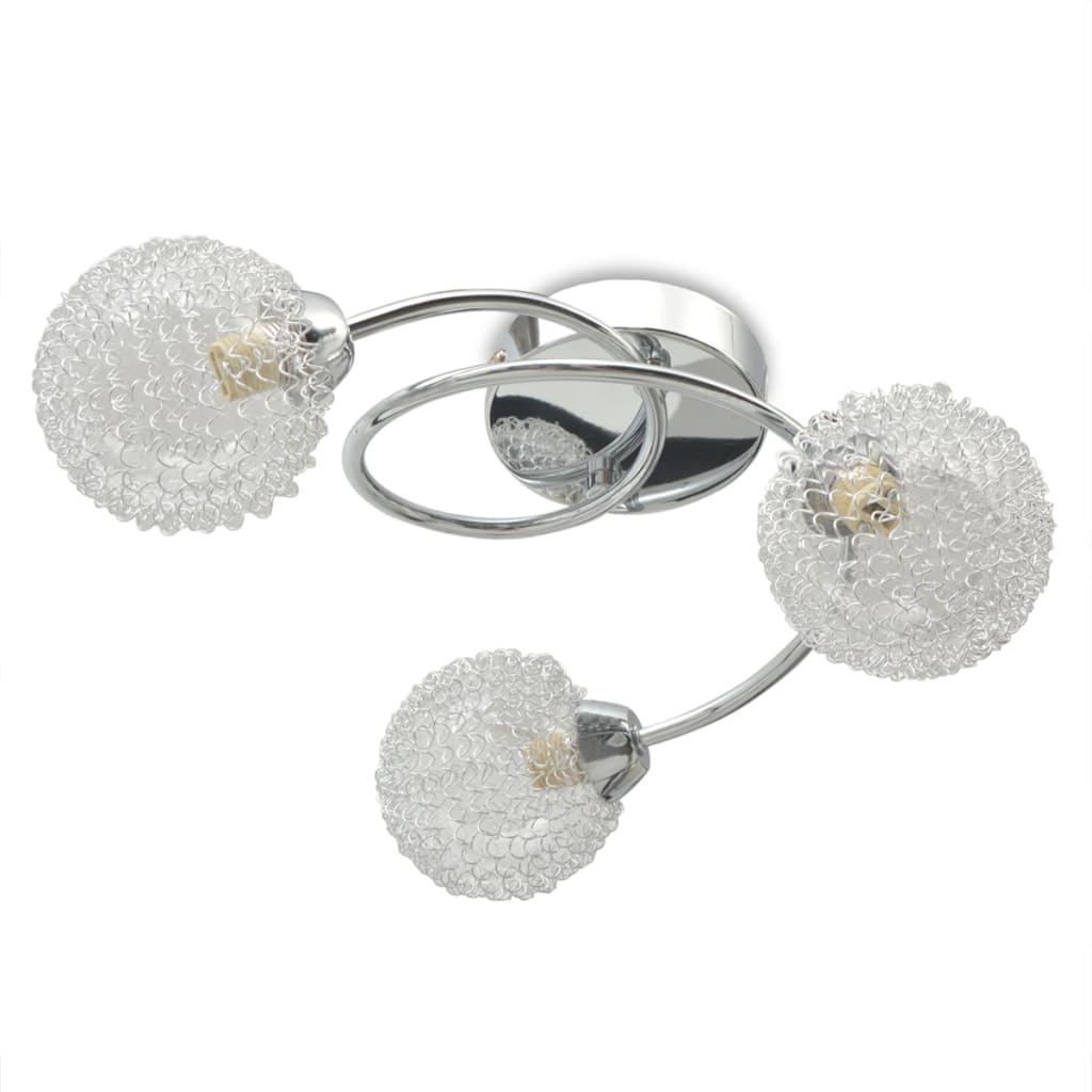 Ceiling light for 3 G9 120 W bulbs