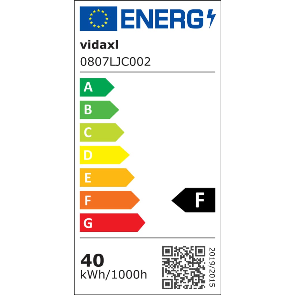 Plafonnier avec 3 ampoules LED G9 120 W