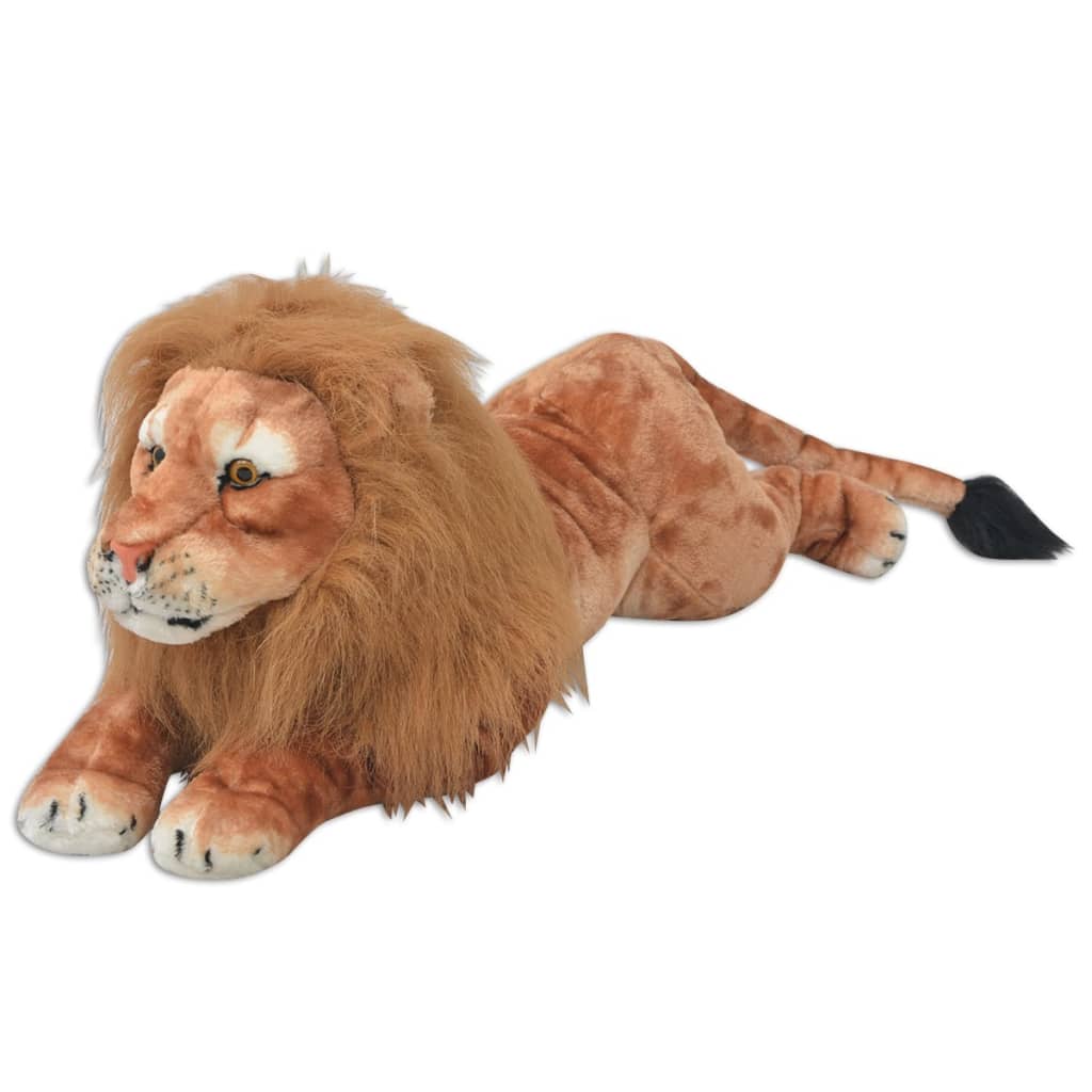 XXL Brown Plush Lion