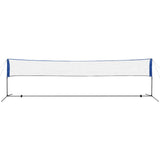 Badminton net with shuttlecocks 600 x 155 cm