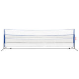 Badminton net with shuttlecocks 600 x 155 cm