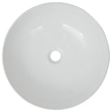 Lavabo ronde Céramique Blanc 41,5 x 13,5 cm